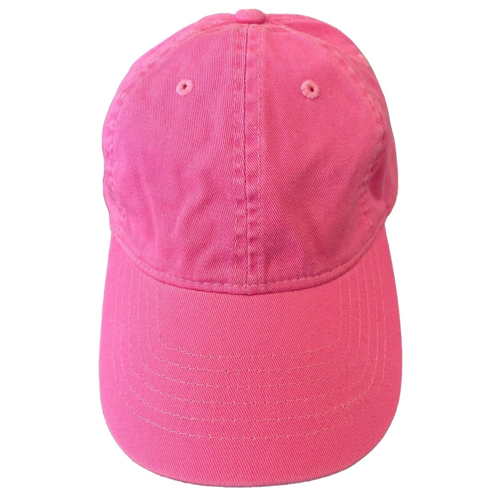 PacSun Womens Pink Hat Cap Cotton Strapback Baseball Barbiecore Vacation